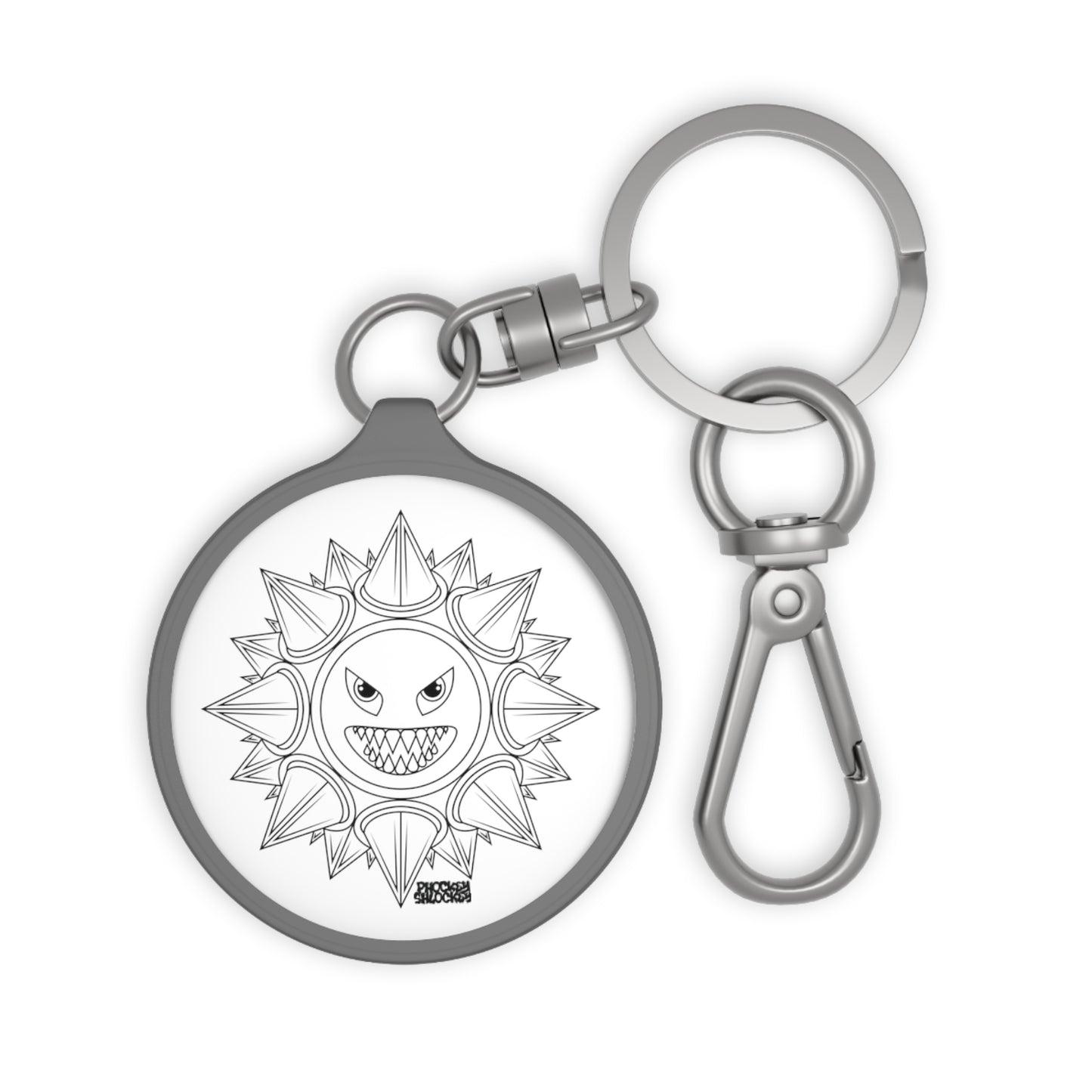 EVIL LOGO KEY CHAIN